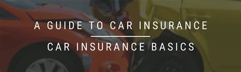 Basic Car Insurance 101: A Comprehensive Guide for Beginners