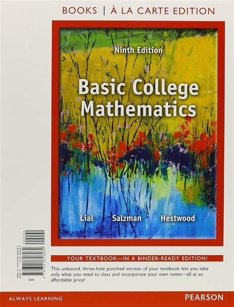 Basic College Mathematics Books PDF