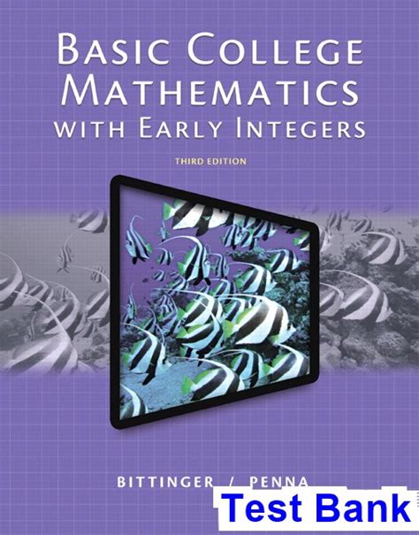 Basic College Mathematics with Early Integers Plus my Mathlab/my Statlab Student Access Code Card PDF