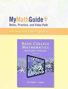 Basic College Mathematics with Early Integers Plus my Mathlab/my Statlab Student Access Code Card PDF