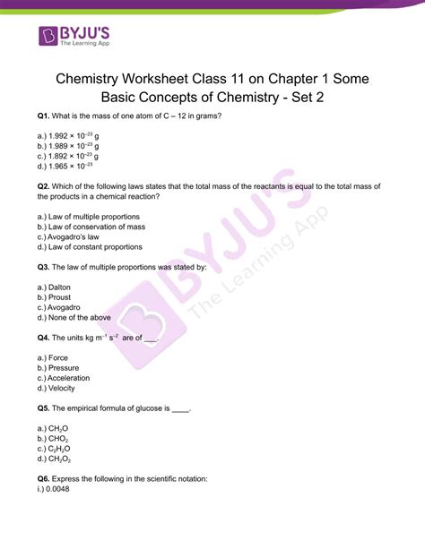 Basic Concepts Of Chemistry Answers Reader