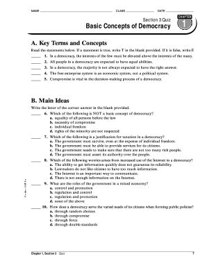 Basic Concepts Of Democracy Answers Epub