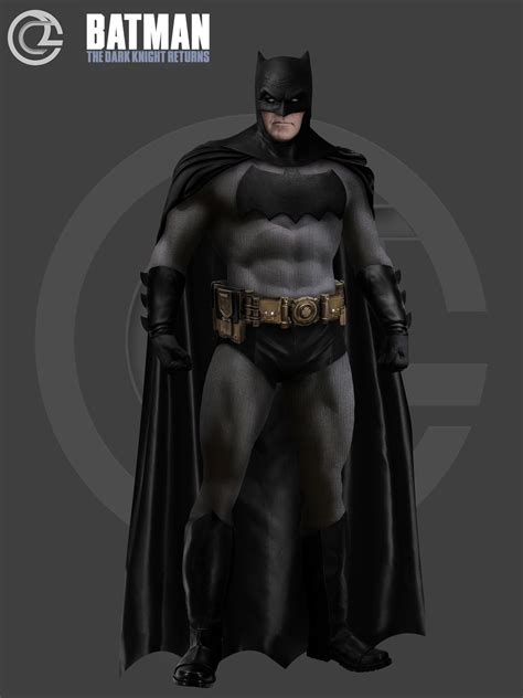 Basic Concepts of Batman Comic Accurate Suit
