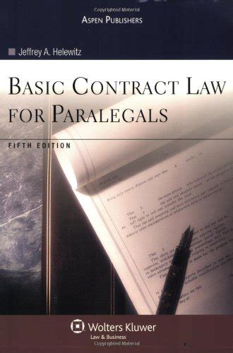 Basic Contract Law for Paralegals, Sixth Edition Ebook Doc