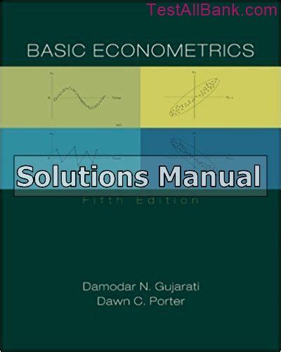 Basic Econometrics Gujarati 5th Edition Solution Manual Epub