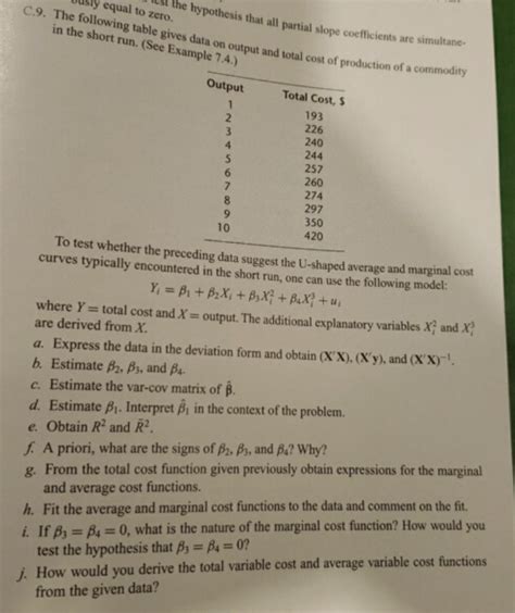 Basic Econometrics Gujarati Answer To Appendix PDF