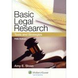 Basic Legal Research Tools and Strategies Legal Research and Writing Kindle Editon