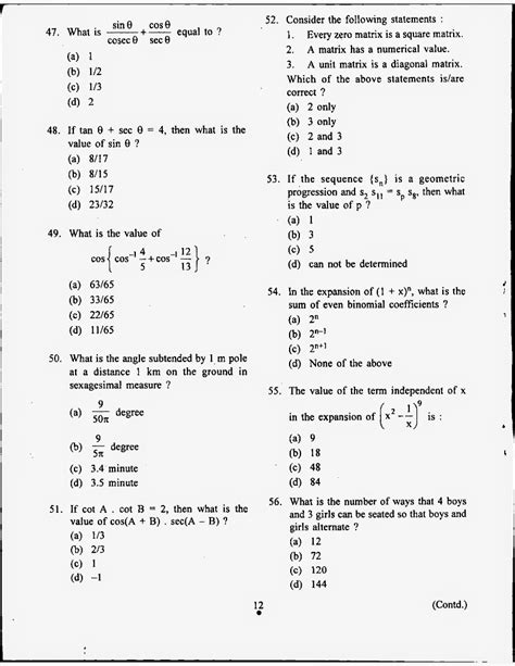 Basic Math Test With Answers Reader