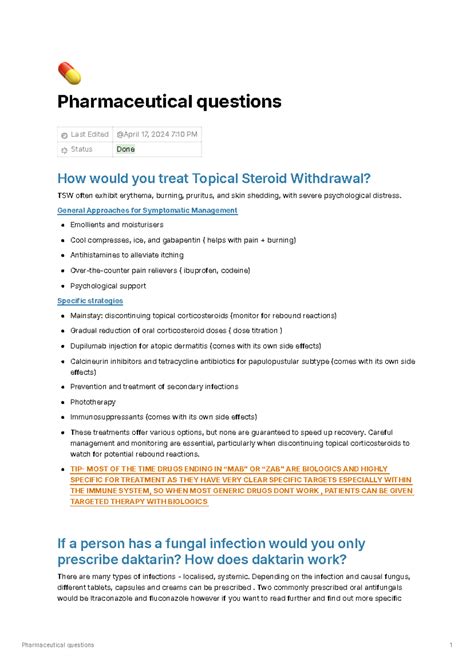 Basic Physical Pharmacy Questions With Answer Doc