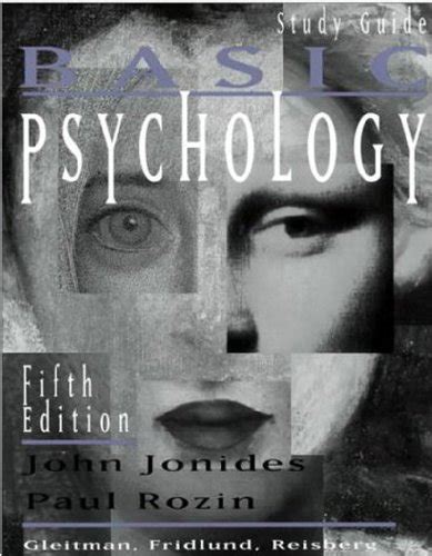 Basic Psychology Fifth Edition Epub