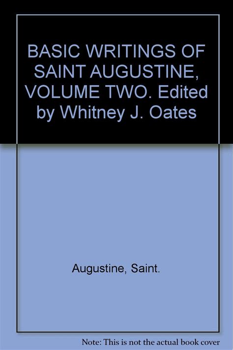 Basic Writings Of Saint Augustine V2 Part Two PDF