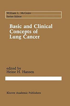 Basic and Clinical Concepts of Lung Cancer Kindle Editon