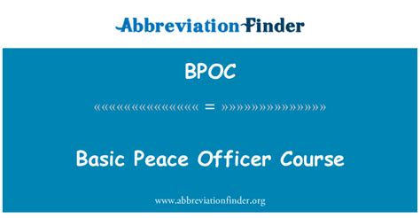 Basic peace officer course bpoc PDF Kindle Editon
