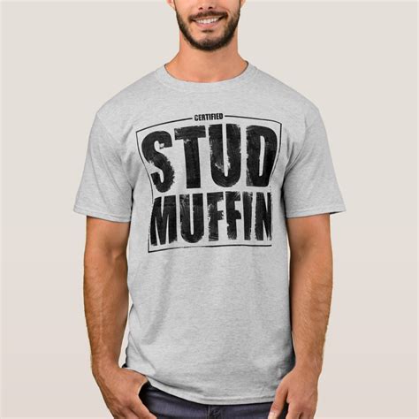 Basic stud muffin t-shirt: