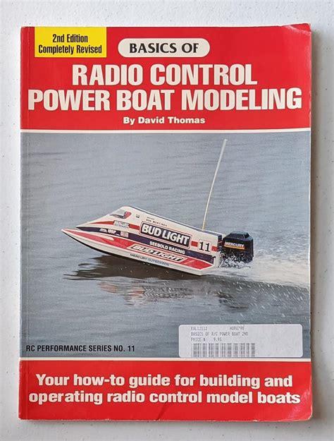 Basics of Radio Control Power Boat Modeling Rc Performance Series No 11 PDF