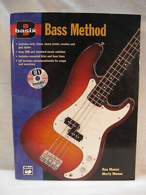 Basix Bass Method German Language Edition Book and CD BasixR Series German Edition