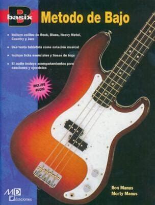 Basix Bass Method Spanish Language Edition Book and CD Spanish Edition
