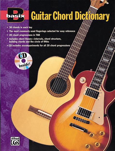 Basix Guitar Chord Dictionary Book and Audio CD BasixR Series