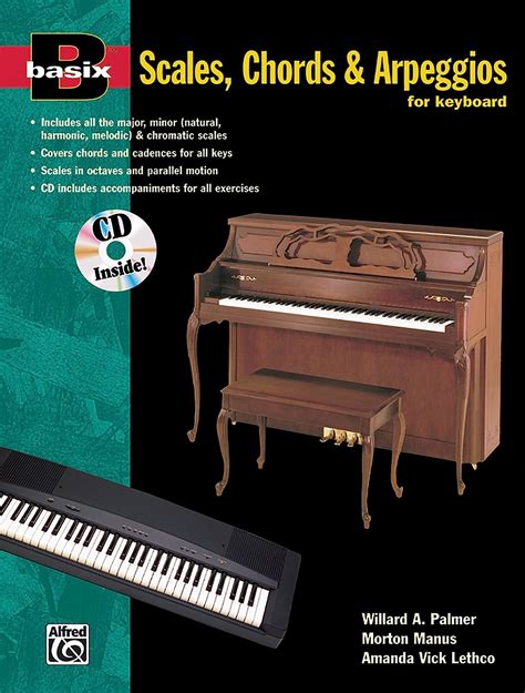 Basix Scales Chords and Arpeggios for Keyboard Book and CD BasixR Series Epub