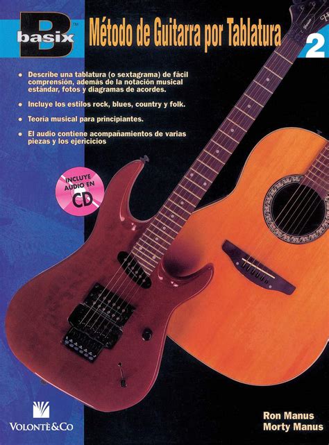 Basix TAB Guitar Method Bk 2 Spanish Language Edition Book and CD BasixR Series Spanish Edition