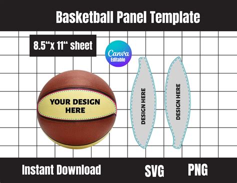 Basketball Panel Template Free