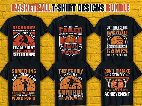 Basketball Tee Shirt Designs that Will Make You Stand Out