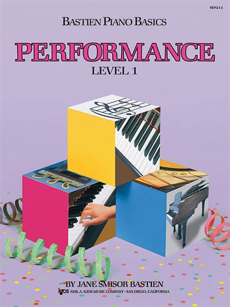 Bastien Piano Basics PERF0RMANCE Level 1 Kindle Editon