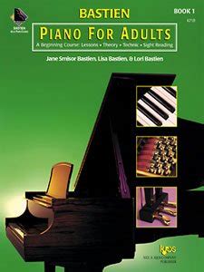 Bastien Piano for Adults Book 1 and 2 2 Book Set KP1B and KP2B