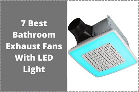 Bathroom Vent Fan with LED Light: A Bright Solution for Your Bathroom Ventilation Needs