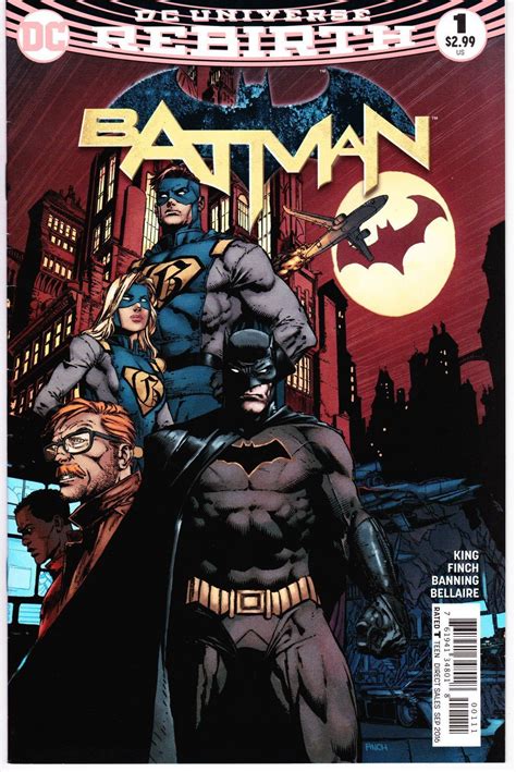 Batman 1 Variant Cover Main DC Universe Rebirth Epub