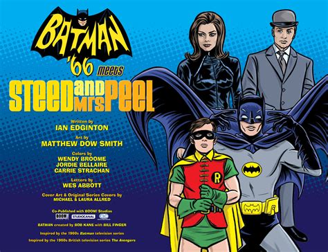 Batman 66 Meets John Steed and Emma Peel Kindle Editon