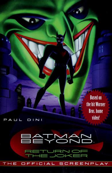 Batman Beyond Return of The Joker The Official Screenplay PDF