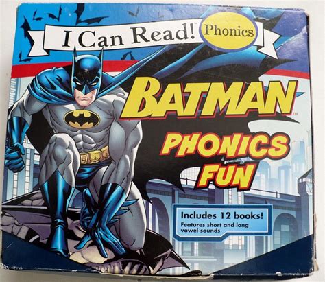 Batman Classic Batman Phonics Fun My First I Can Read Reader