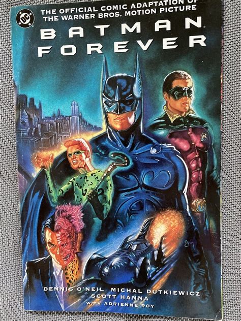 Batman Forever the Official Comic Adaptation of The Warner Bros Motion Picture by Dennis O Neil 1995-06-04 Kindle Editon
