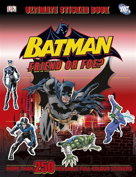 Batman Friend or Foe Ultimate Sticker Book Ultimate Stickers Kindle Editon