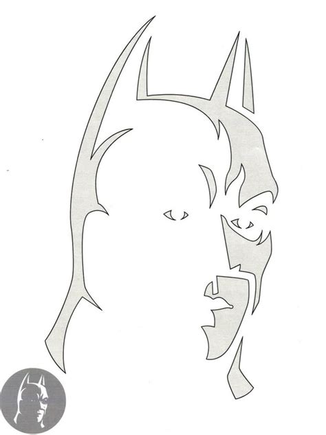 Batman Pumpkin Carving Templates