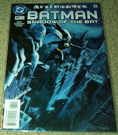 Batman Shadow of the Bat Aftershock No 77 Aug 1998 Kindle Editon