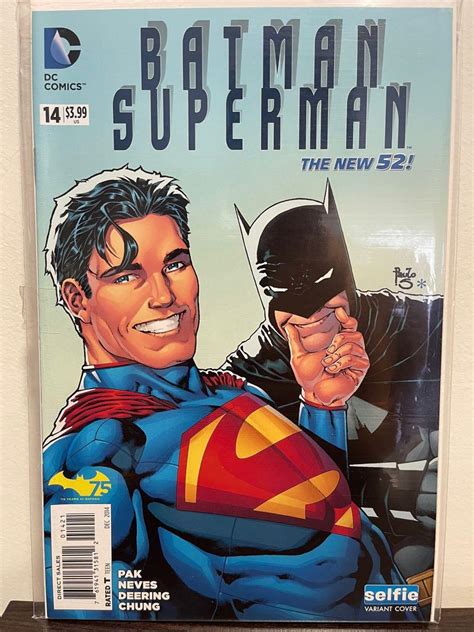 Batman Superman 14 Dcu Selfie Variant Ed Reader