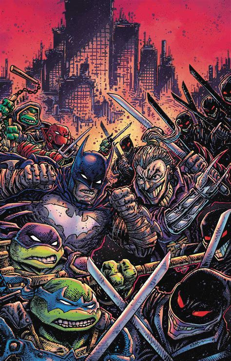 Batman Teenage Mutant Ninja Turtles 1 150 Eastman variant Doc