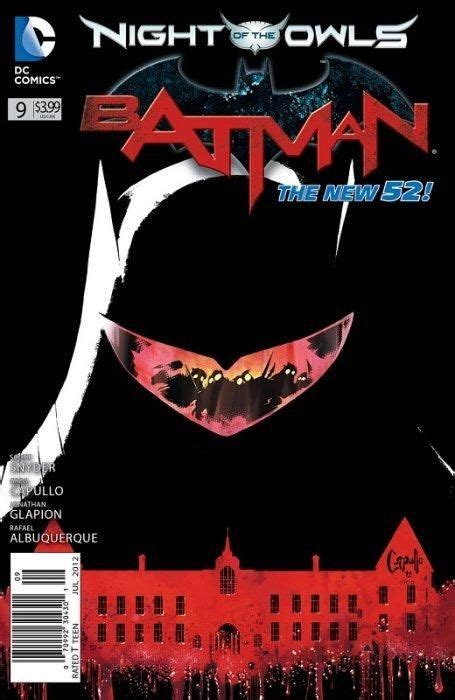 Batman Vol 2 9 Regular Greg Capullo Cover Night Of The Owls Tie-In PDF