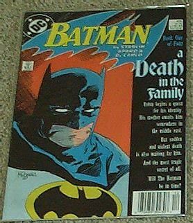 Batman a Death in the Family No 426 Dec 1988 Book One of Four PDF