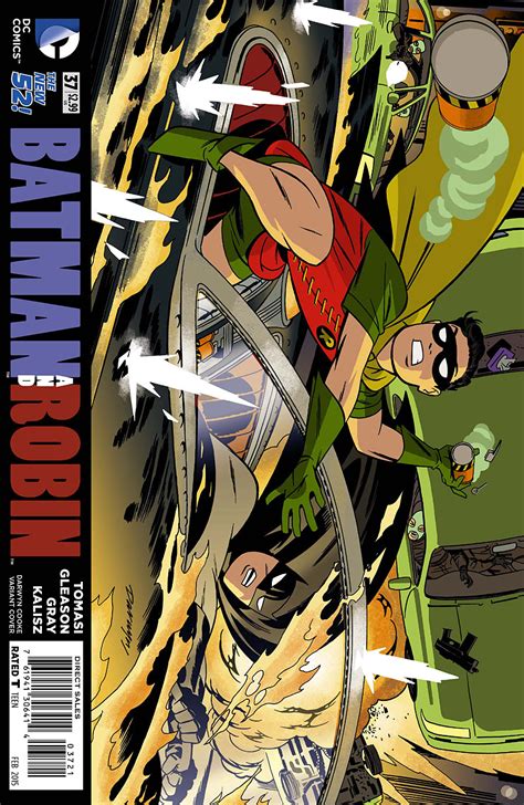 Batman and Robin 37 Darwyn Cooke Variant Kindle Editon