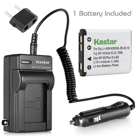 Battery Charger Casio NP 80 fold  Kindle Editon