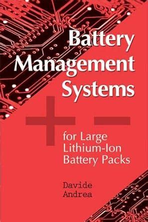 Battery Management Systems for Large Lithium Ion Battery Packs Epub