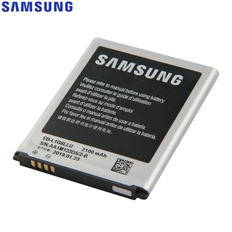 Battery Samsung EB L1G6LLU Replacement Accessory Epub