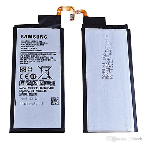 Battery Samsung Galaxy S6 Edge Doc