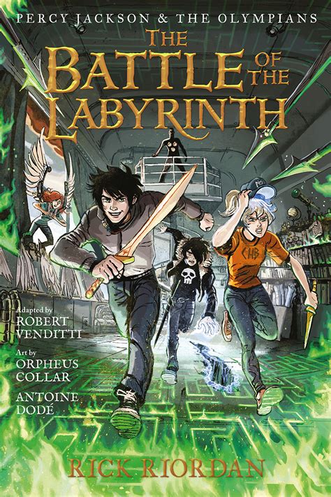 Battle of the Labyrinth The Graphic Novel The Percy Jackson and the Olympians