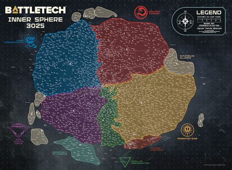 BattleTech Map: Unlocking the Secrets of the Inner Sphere