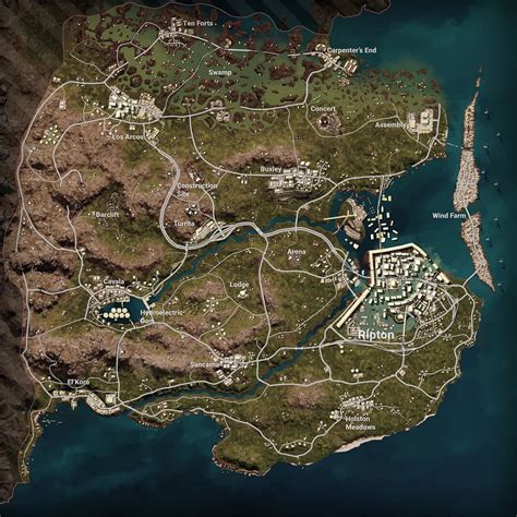 Battlegrounds Map: The Ultimate Guide to Dominating 100-Player Warzones