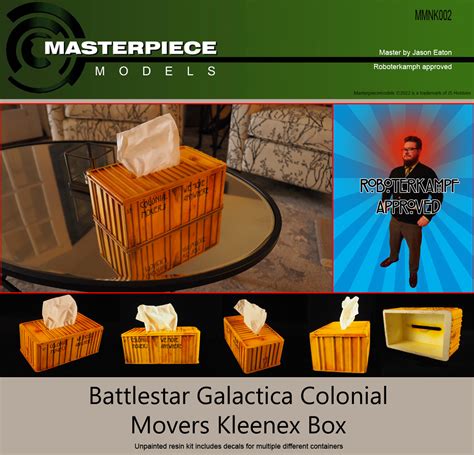 Battlestar Galactica Kleenex Box: A Unique and Multifaceted Invention